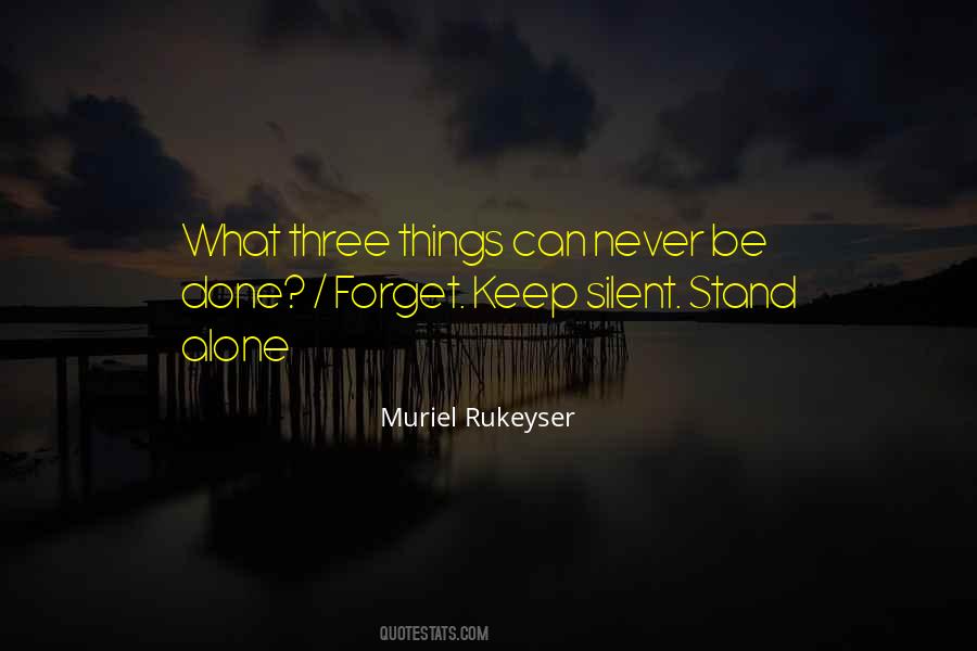 Keep Silent Sayings #1856699