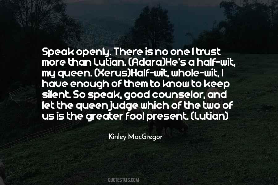 Keep Silent Sayings #460650