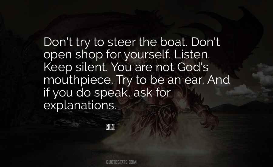 Keep Silent Sayings #564704