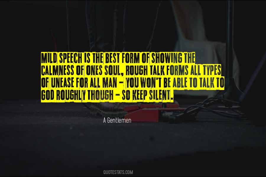 Keep Silent Sayings #641059