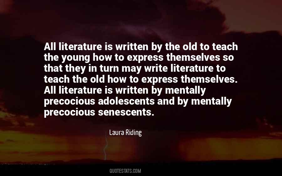 Old Literature Sayings #1233443