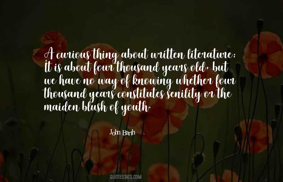 Old Literature Sayings #1651589