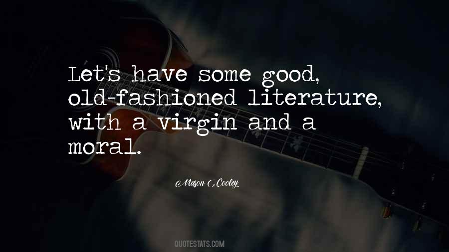 Old Literature Sayings #586855