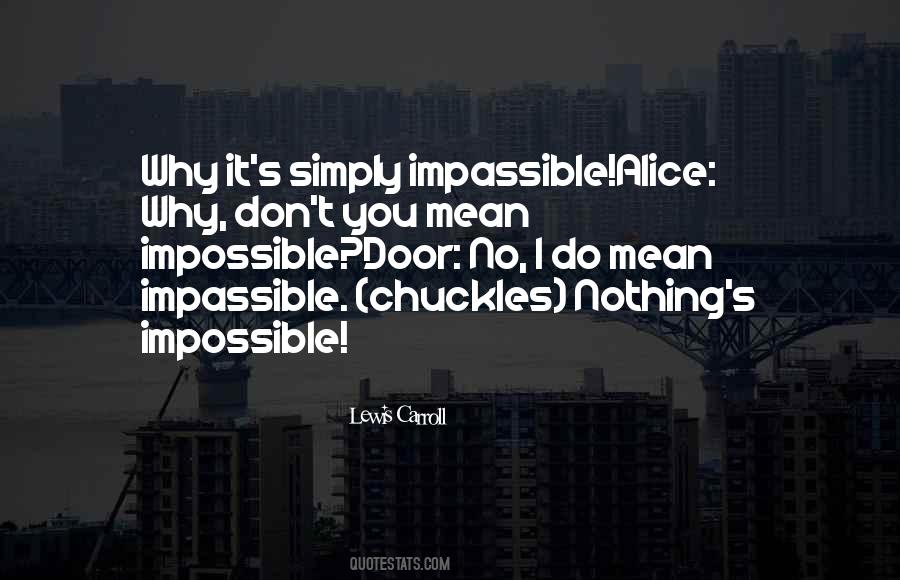 Funny Impossible Sayings #27039