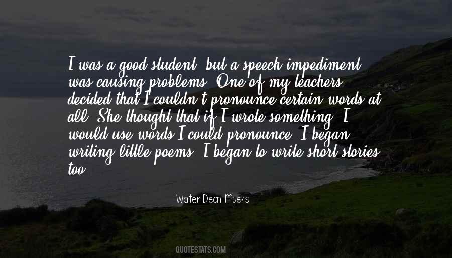 Speech Impediment Sayings #402101