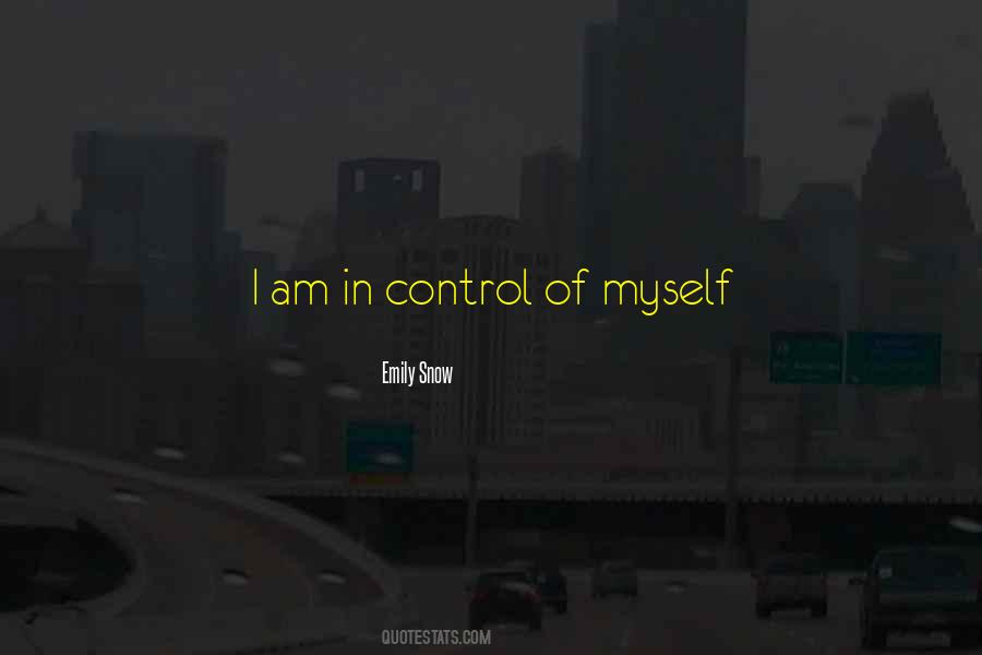 I Am Myself Sayings #816