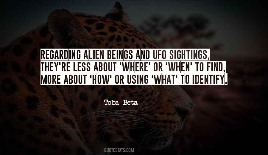 Quotes About Sightings #528720