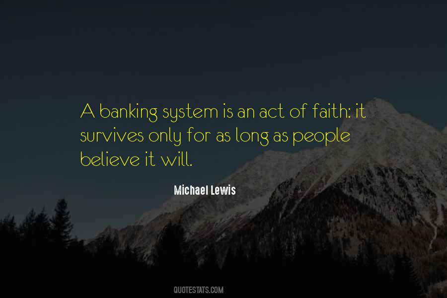 Quotes About Banking System #1311807