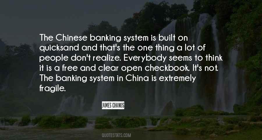 Quotes About Banking System #573820