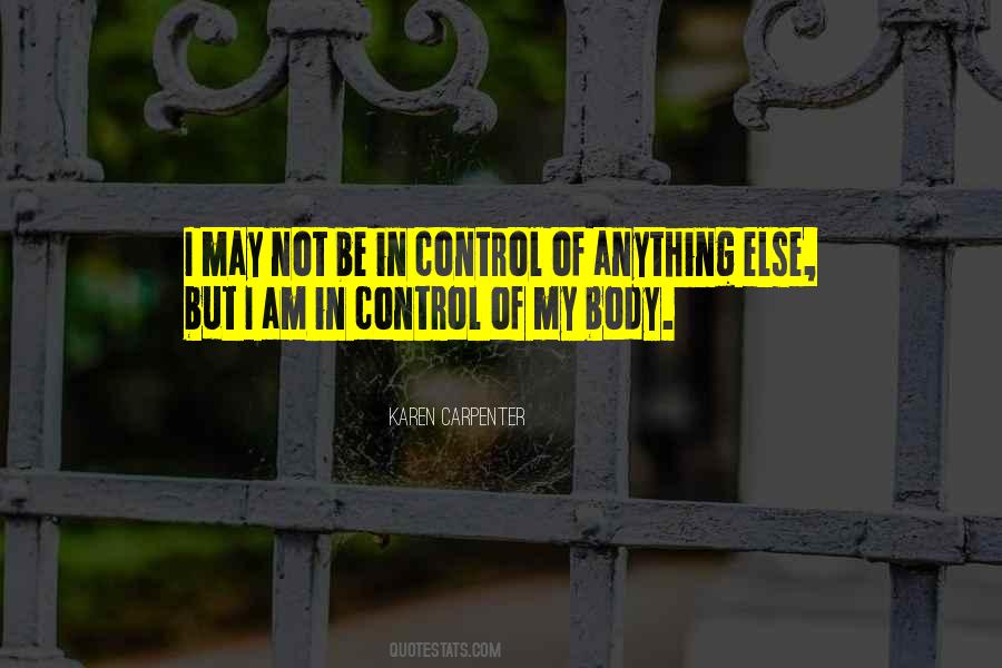 In Control Sayings #1357556