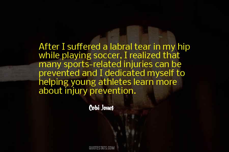 Sports Injury Sayings #1027707