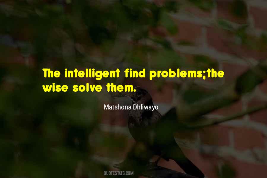 Intelligent Wise Sayings #1379937