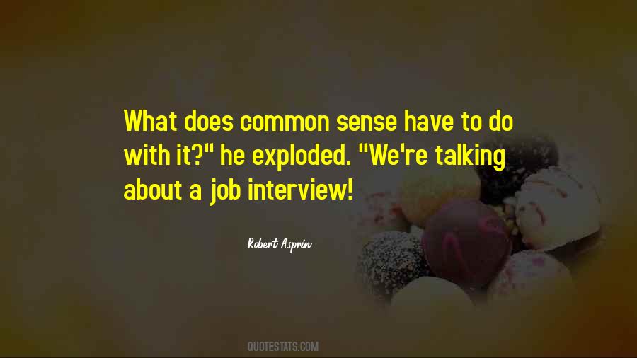 Job Interview Sayings #1275679