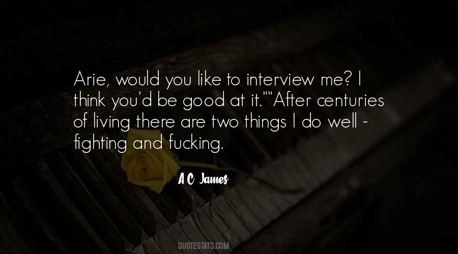 Good Interview Sayings #1354268