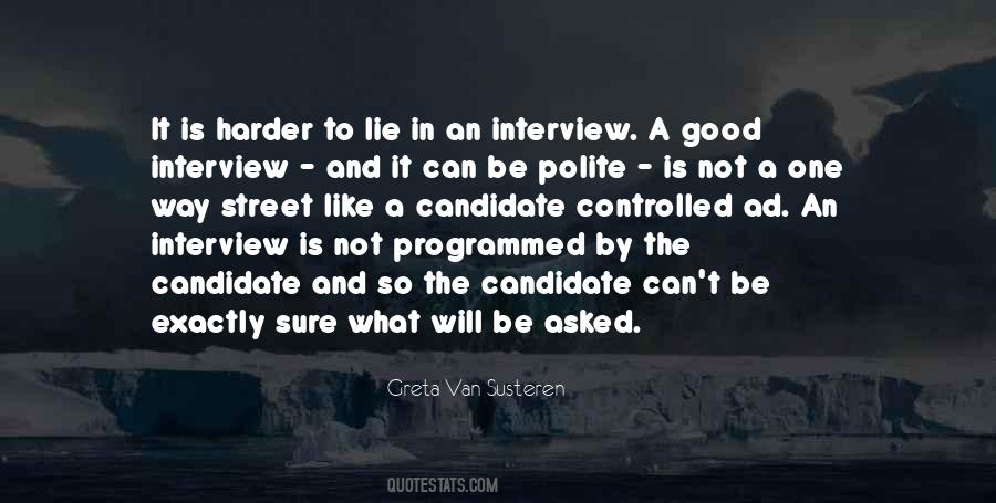 Good Interview Sayings #1776566