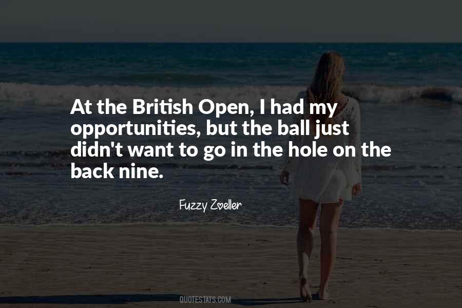 British Open Sayings #350261