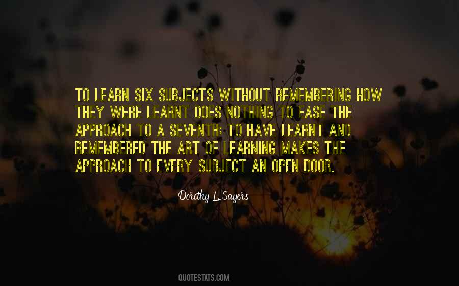 Open Door Sayings #1411374