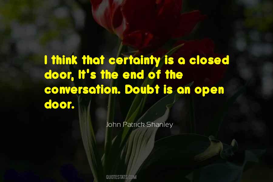 Open Door Sayings #939036