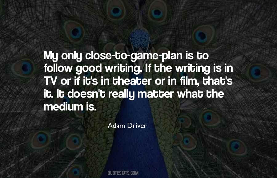 Quotes About Game Plan #1371801