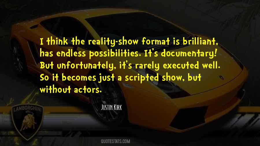 Reality Show Sayings #1171926