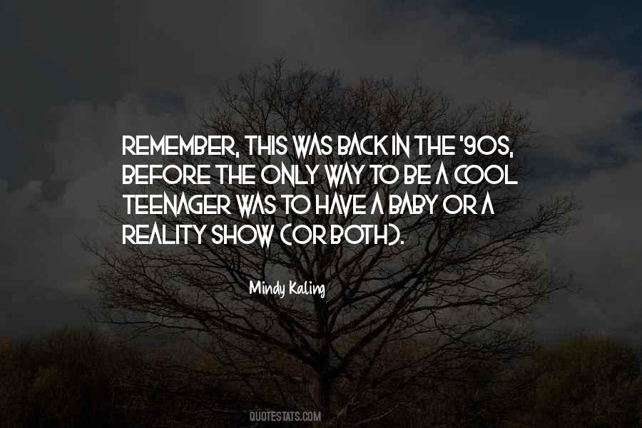 Reality Show Sayings #1597681