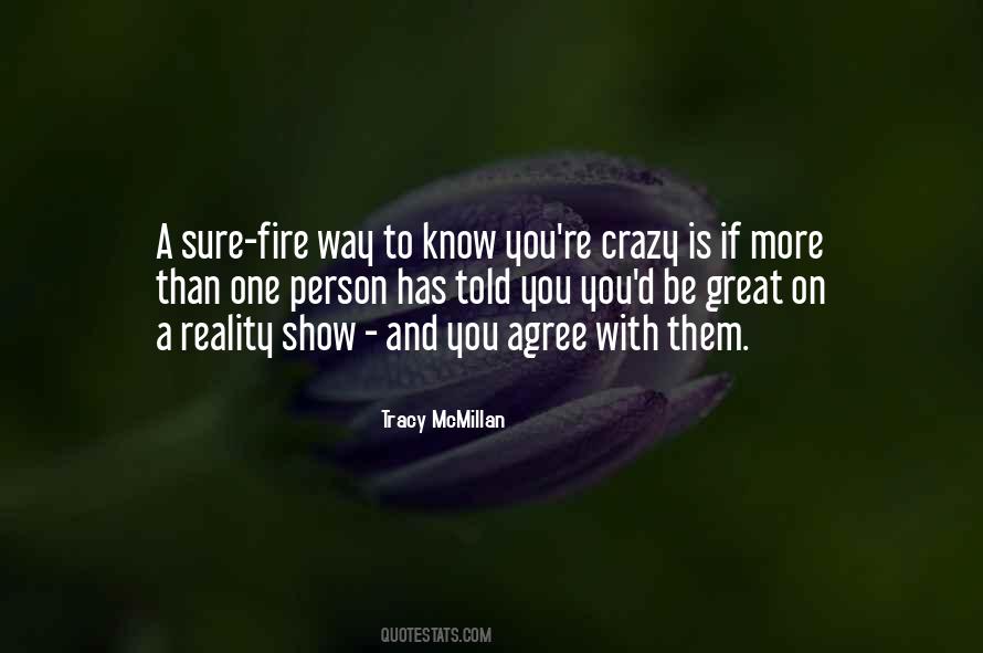 Reality Show Sayings #1687257