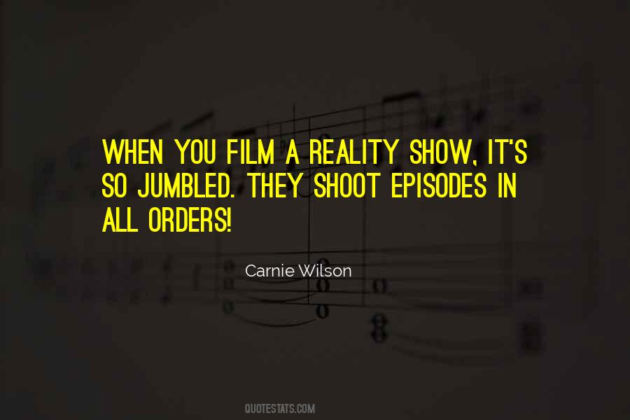 Reality Show Sayings #897122