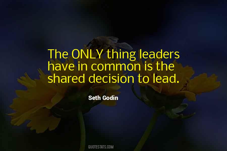 Quotes About Shared Leadership #1262004