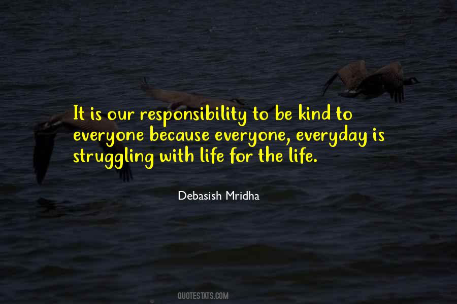 Love Responsibility Sayings #222030