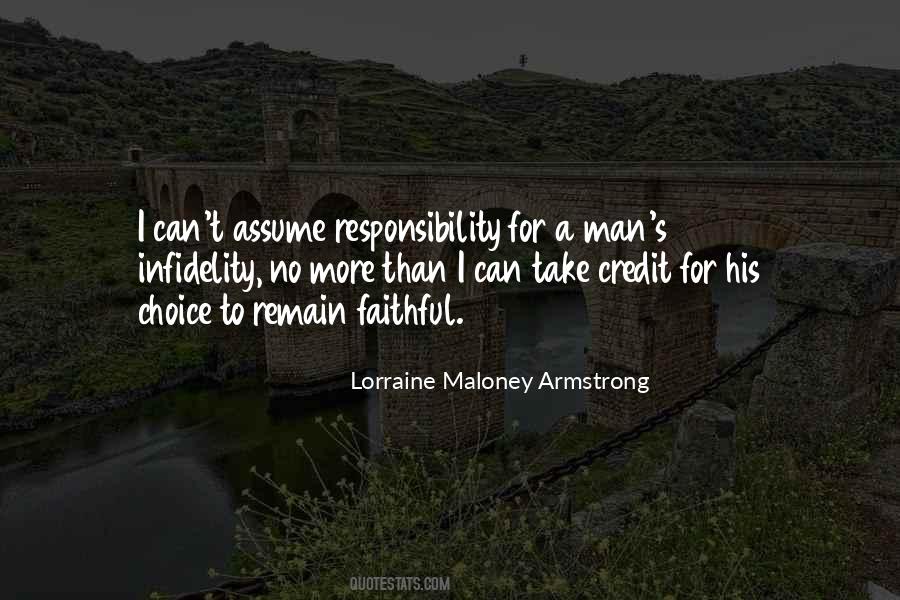 Love Responsibility Sayings #335735