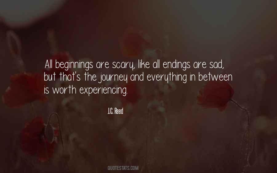 Quotes About Beginnings And Endings #490406