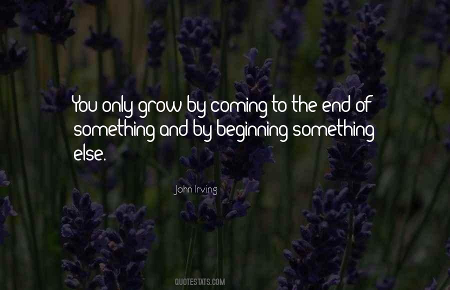 Quotes About Beginnings And Endings #615616