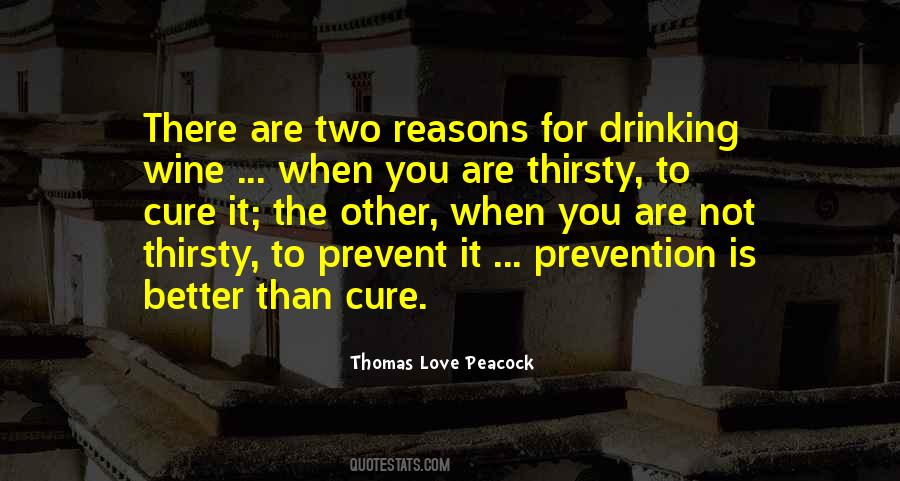 Quotes About Thirsty #1009441