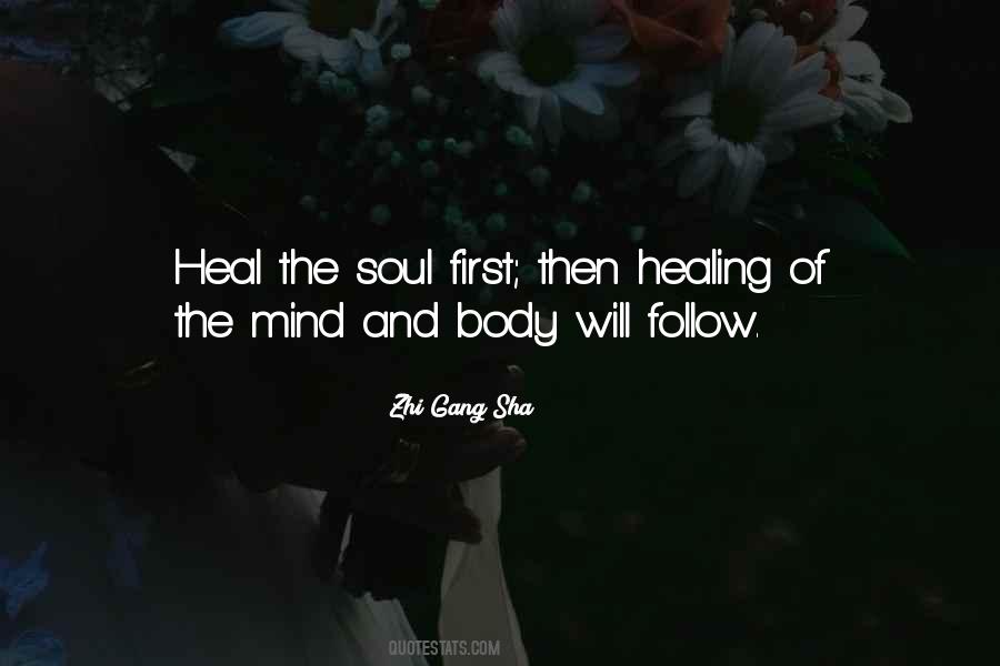 Mind Body Soul Sayings #296657