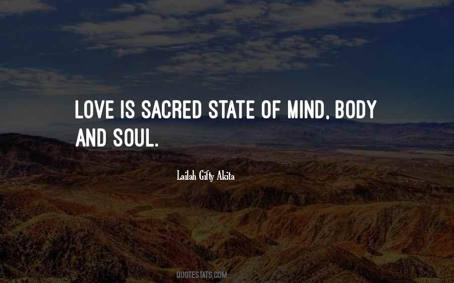 Mind Body Soul Sayings #323247