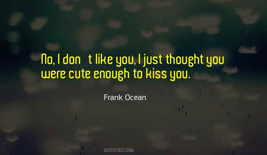 Cute Kiss Sayings #520829