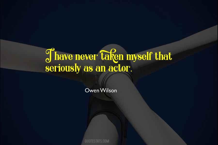 Owen Wilson Sayings #96528