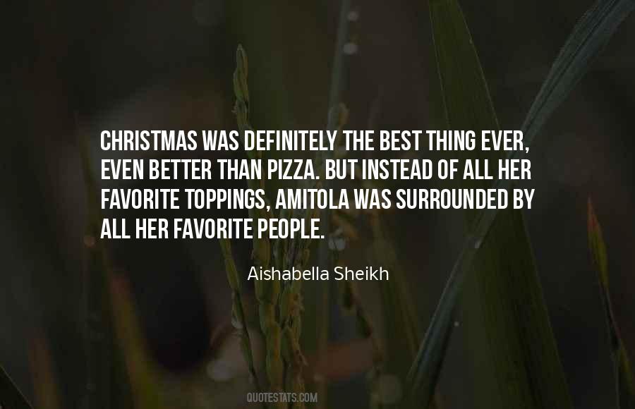 Christmas Pizza Sayings #1209263