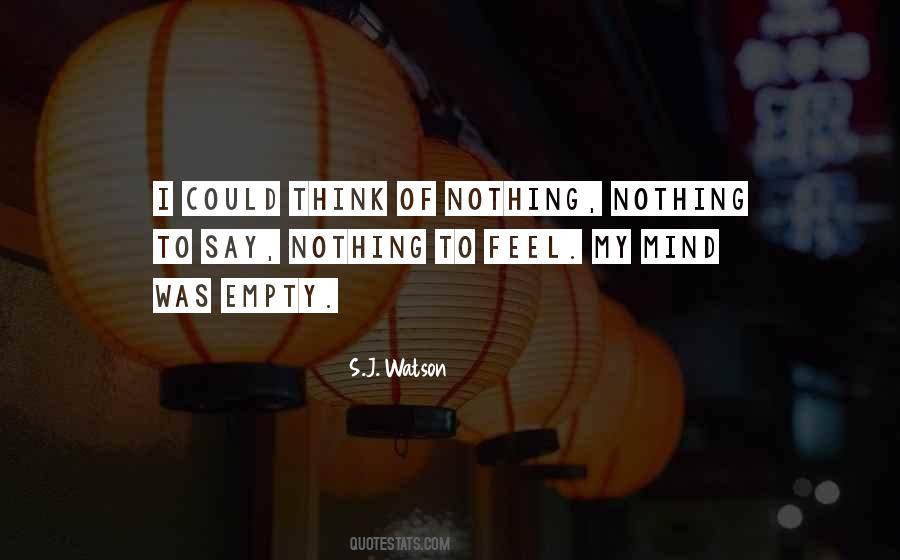 J Watson Sayings #1192212