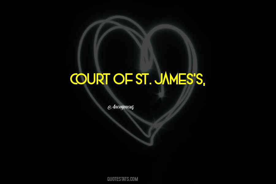 St James Sayings #689821