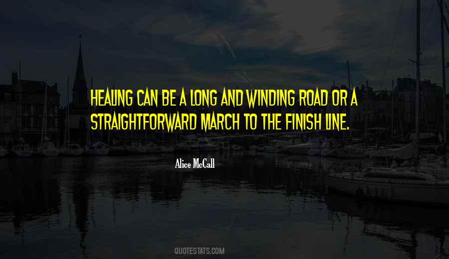 Quotes About Finish Line #526165