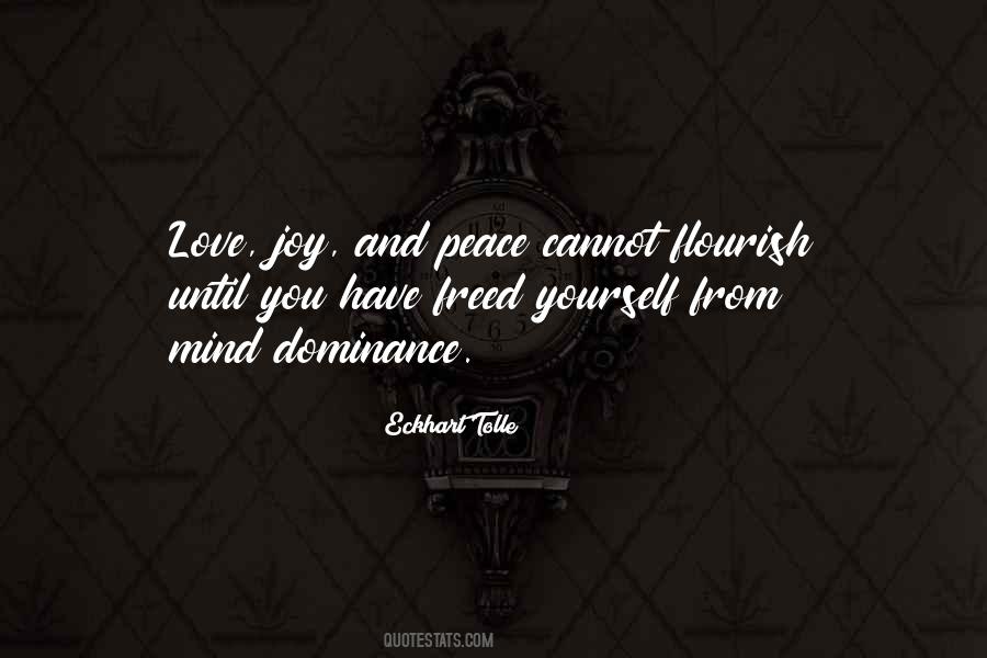 Peace Love Joy Sayings #653511