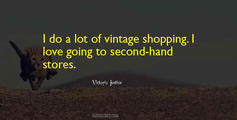 Vintage Shopping Sayings #447970
