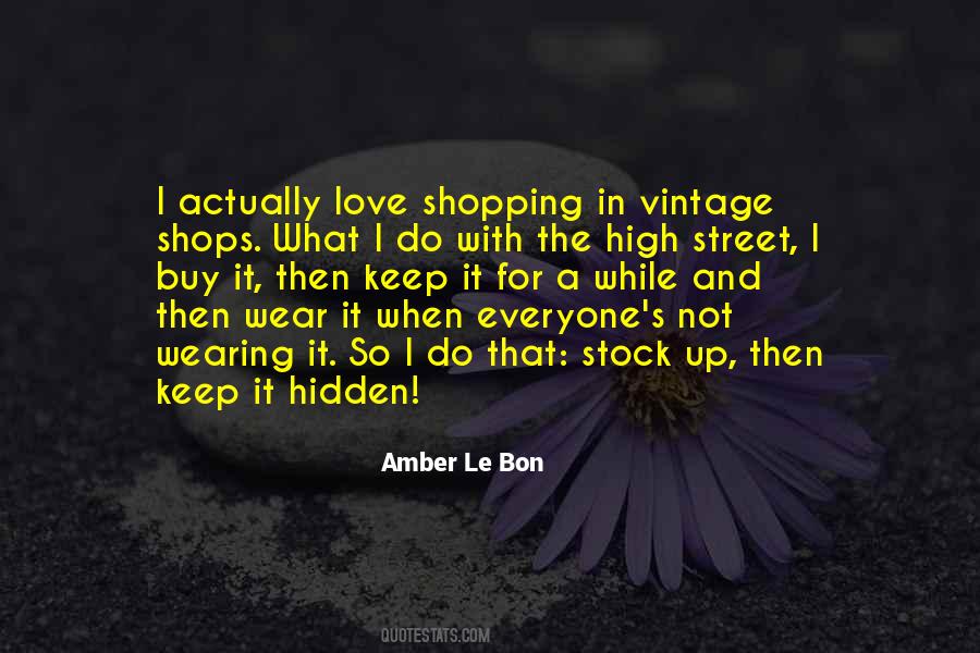 Vintage Shopping Sayings #776554