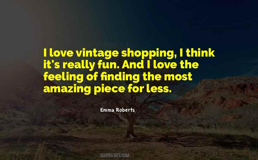 Vintage Shopping Sayings #925486