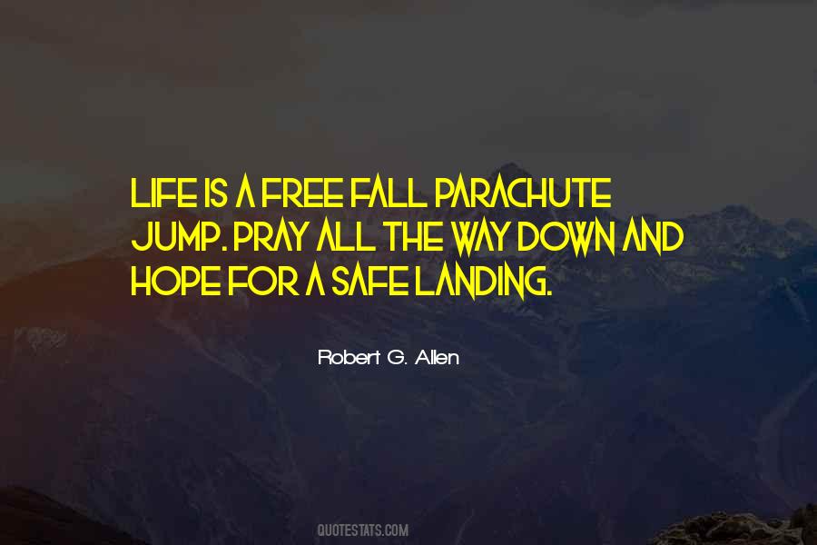 Parachute Jump Sayings #278331