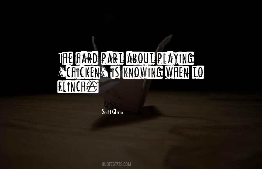 Quotes About Playing Hard #341619