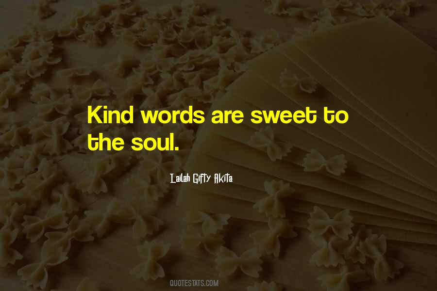 Sweet Kind Sayings #805844