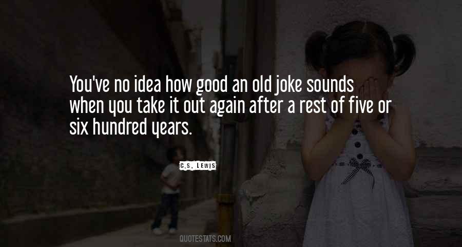 Good Joke Sayings #1200459