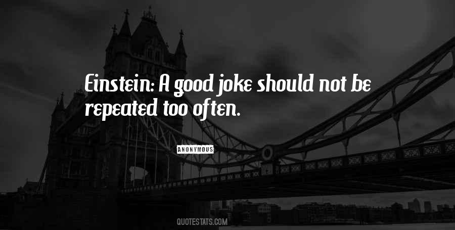 Good Joke Sayings #852437